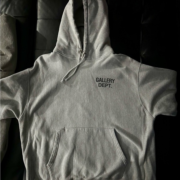 Gallery Dept Light Gray Hoodie - Picture 1 of 1